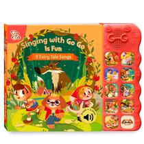 Livro de som interativo GO GO 9 Canções de contos de fadas de 1 a 3 anos Livro de som interativo GO GO 9 Canções de contos de fadas de 1 a 3 anos