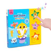 Livro de Som Interativo Pinkfong Baby Shark - Treinamento para Penico