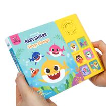 Livro de Som Pinkfong Baby Shark com 6 Botões