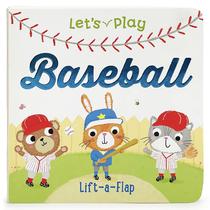 Livro de tabuleiro Cottage Door Press Let's Play Baseball! para bebês Livro de tabuleiro Cottage Door Press Let's Play Baseball! para bebês