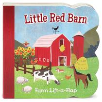 Livro de tabuleiro Cottage Door Press Little Red Barn para bebês