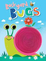 Livro de tabuleiro Little Hippo Books Backyard Bugs Touch and Feel Livro de tabuleiro Little Hippo Books Backyard Bugs Touch and Feel