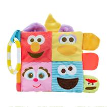 Livro de Tecido Infantil Sesame Street - Personagens Preferidos - 28cm