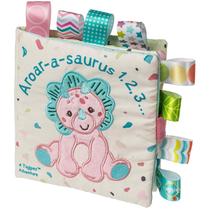 Livro de tecido macio Mary Meyer Taggies Aroar-a-Saurus 15x15cm Livro de tecido macio Mary Meyer Taggies Aroar-a-Saurus 15x15cm