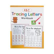 Livro De Traçado Para Aprendizado De Inglês Na Pré-Escola, Letras Maiúsculas E Minúsculas, Colorir