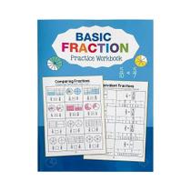 Livro De Treinamento Básico De Frações Para Ensino Fundamental: Aprenda E Pratique Matemática Com