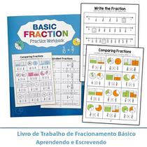 Livro De Treinamento Básico De Frações Para Ensino Fundamental: Aprenda E Pratique Matemática Com