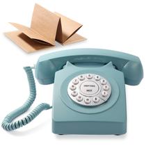 Livro de visitas Audio Wedding Phone Retro Record Voice Blue Livro de visitas Audio Wedding Phone Retro Record Voice Blue