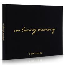 Livro de visitas fúnebre ZICOTO Beautiful Linen In Loving Memory