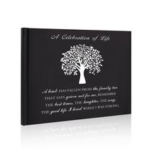 Livro de visitas fúnebres SOITIS Memorial Tree of Life 80 páginas Livro de visitas fúnebres SOITIS Memorial Tree of Life 80 páginas