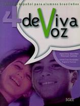 Livro - De Viva Voz 4 - Libro Del Alumno + Cuaderno De Ejercicios - Sge - Sgel (sbs)