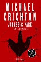 Livro Debolsillo Jurassic Park (edição em espanhol)