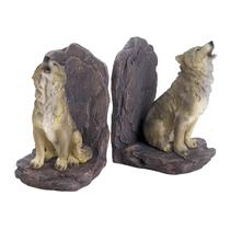 Livro decorativo termina com resina Zingz & Thingz Howling Wolves Livro decorativo termina com resina Zingz & Thingz Howling Wolves