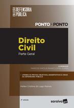 Livro - Defensoria pública – ponto a ponto – Direito Civil - Parte Geral - 2ª Edição 2020