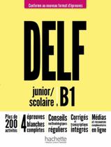 Livro - Delf B1 Junior/Scolaire - Nouveau Format DEpreuves - HACHETTE FRANCA