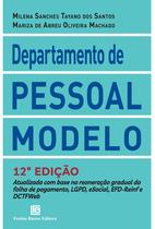 Livro - Departamento de pessoal modelo 12a edição Livro - Departamento de pessoal modelo 12a edição