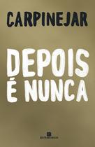 Livro - Depois é nunca Livro - Depois é nunca
