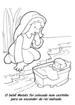 Livro desenhos biblicos - infantil azul - MANGRICH Livro desenhos biblicos - infantil azul - MANGRICH