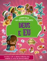 Livro - Deus e eu - Bíblia com adesivos brilhantes