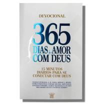 Livro Devocional 365 Dias de Amor com Deus mensagens diárias
