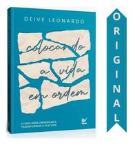 Livro Devocional Colocando A Vida Em Ordem Deive Leonardo