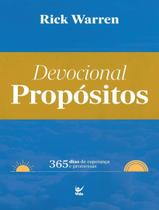 Livro - Devocional Propositos - 365 Dias De Esperanca E Promessas