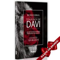 Livro Devocional Tesouros de Davi Charles Spurgeon Cristão Evangélico Gospel Igreja Família Homem Mulher Jovens - Igreja Cristã Amigo Evangélico