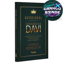 Livro Devocional Tesouros de Davi Charles Spurgeon Cristão Evangélico Gospel Igreja Família Homem Mulher Jovens - Igreja Cristã Amigo Evangélico