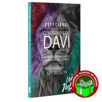 Livro Devocional Tesouros de Davi Leão de Judá Charles Spurgeon Penkal Cristã Evangélica Gospel Índice Crente Femini - Atividade Educativo Amigo