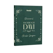 Livro - Devocional Tesouros de Davi | Ornamento Verde Livro - Devocional Tesouros de Davi | Ornamento Verde