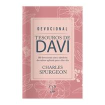 Livro - Devocional tesouros de davi - soft pink