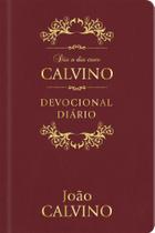 Livro - Dia a Dia com Calvino Capa couro