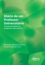 Livro - Diário de um professor universitário: o ensino de música na perspectiva intercultural