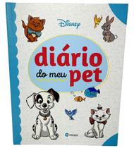 Livro Diário Do Meu Pet Disney - Registros Inesquecíveis Do Seu Pet - Recordações - Animal De Estimação Cachorro E Gato - Culturama