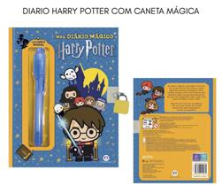 Livro Diário Magico Harry Potter com Caneta Magica Invisível