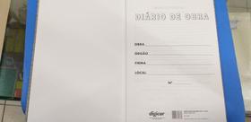 Livro diário obras