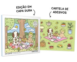 Livro - Dias quentes (Spring-Summer): Livro de colorir oficial Bobbie Goods – Edição em capa dura com cartela de adesivos