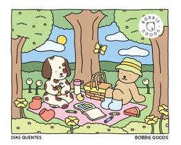 Livro - Dias quentes (Spring Summer) – Livro de colorir oficial Bobbie Goods Livro - Dias quentes (Spring Summer) – Livro de colorir oficial Bobbie Goods