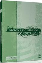 Livro Dicionário Bíblico Universal Livro Dicionário Bíblico Universal