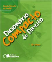 Livro - Dicionário compacto do direito - 10ª edição de 2011