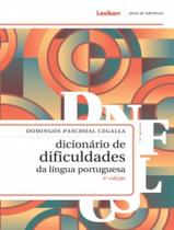 Livro - Dicionario De Dificuldades Da Lingua Portuguesa - 4ª Ed