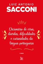 Livro - Dicionário de erros, dúvidas, dificuldades e curiosidades da língua portuguesa