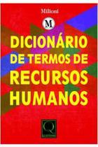 Livro Dicionário de Termos de Recursos Humanos (Milioni)