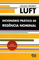 Livro - Dicionário prático de regência nominal