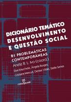 Livro - Dicionário temático: Desenvolvimento e questão social: 81 problemáticas contemporâneas