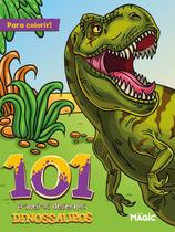 Livro - Dinossauros - 101 Primeiros Desenhos Para Colorir