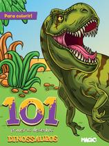 Livro - Dinossauros - 101 Primeiros Desenhos Para Colorir
