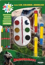 Livro - Dinossauros - Ler, Colorir e Brincar