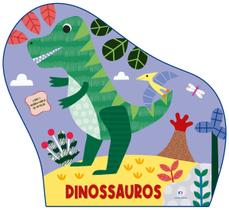 Livro - Dinossauros - Livro com quebra-cabeça