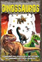 Livro - Dinossauros - Livro de história com adesivos extra Livro - Dinossauros - Livro de história com adesivos extra